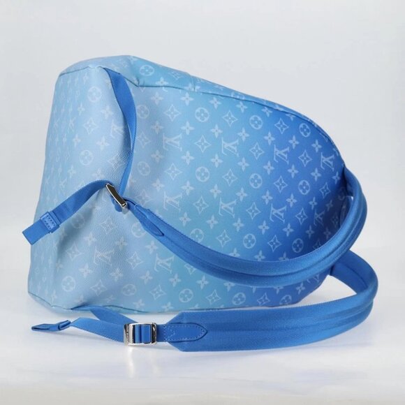LOUIS VUITTON Clouds Backpack Multi Pocket Backpack Blue M45441 LV Auth 126591SM main image 10